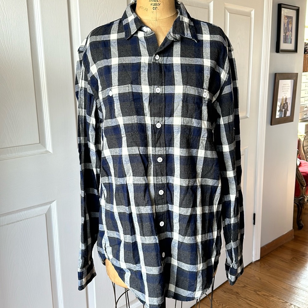 J. Crew Flannel size: LT